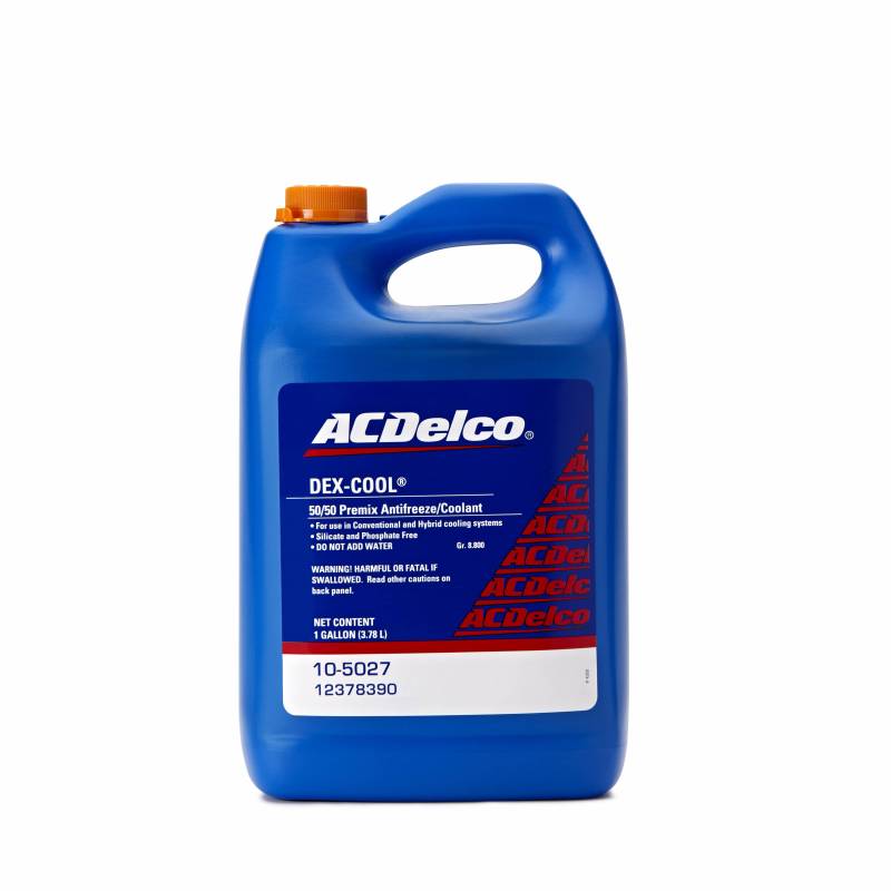 ACDelco 10-5027 Dex-Cool 50/50 Pre-Mix Engine Coolant - 1 gal