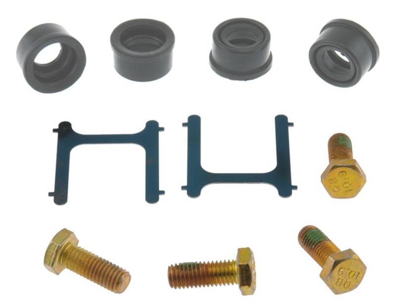 and Bushings ACDelco 18K2110X Professional Front Disc Brake Caliper Hardware Kit with Clips Seals 