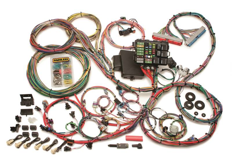 Painless Wiring 60608 - 1997-2004 GM LS1 Integrated EFI ... painless complete wiring harness 
