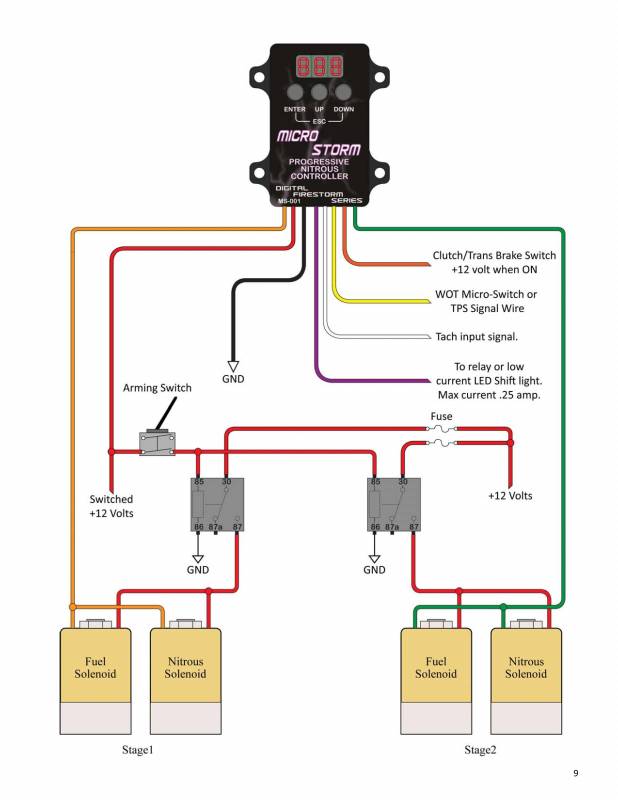 Micro Switch Wiring Diagram For Nitrou - Wiring Diagram