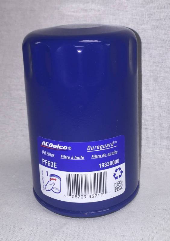 Acdelco Pf63e Oil Filter Fits What Vehicle