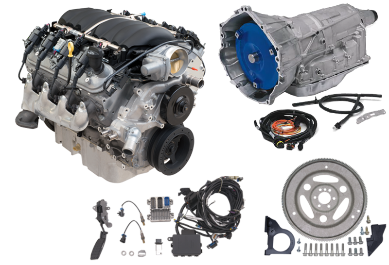 Chevrolet Performance Connect Cruise Kit Ls376 480hp W 6l80e Transmission 3 000rpm Torque Converter