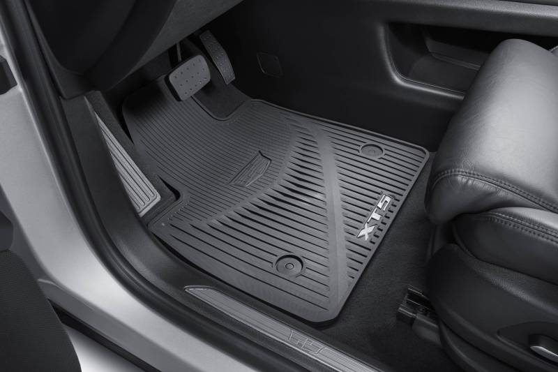 Cadillac First- and Second-Row Premium All-Weather Floor Mats in