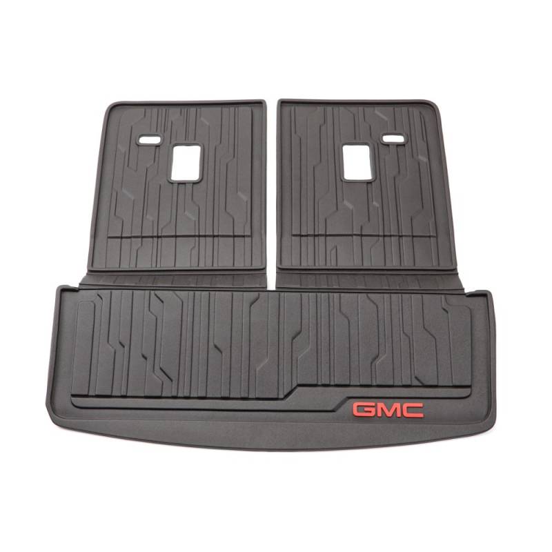 GM Accessories 84938211 - Integrated Cargo Liner in Jet Black with GMC