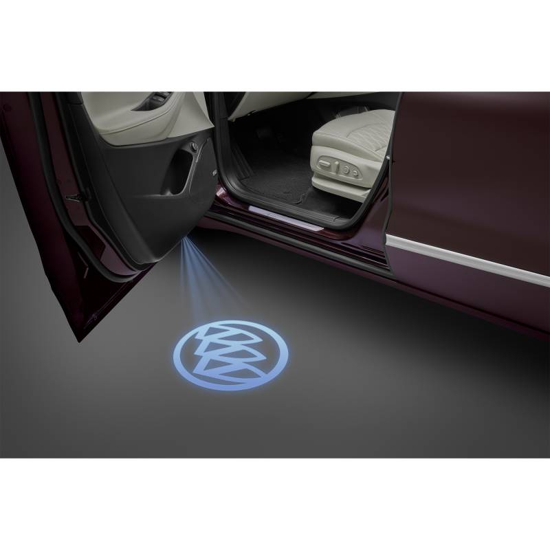 GM Accessories 84511732 - Outside Rearview Mirror Puddle Light Kit with  Buick Logo Projection [2021+ Enclave]