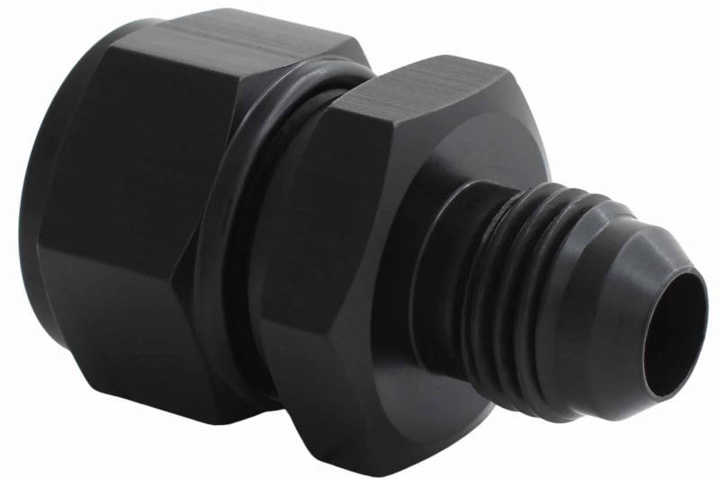 ICT Billet F06AN375CP - Power Steering 3/8 (.375) Hose Barb Outlet to -6AN  Adapter Fitting