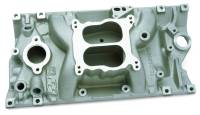 Chevrolet Performance - Chevrolet Performance 12496820 - Intake Manifold for Vortec Cylinder Heads (Dual-Pattern Carb Mount)