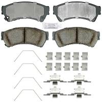 ACDelco - ACDelco 14D1192CH - Ceramic Front Disc Brake Pad Set with Hardware