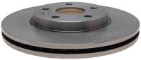 ACDelco - ACDelco 18A2822AC - Coated Front Disc Brake Rotor