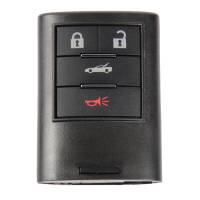 ACDelco - ACDelco 25926480 - 4 Button Keyless Entry Remote Key Fob