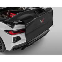 GM Accessories - GM Accessories 84299226 - Rear Fascia Protector with C8 Corvette Crossed Flags Logo