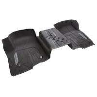 GM Accessories - GM Accessories 84333607 - Front-Row Premium All-Weather Interlocking Floor Liners in Atmosphere with Chevrolet Script [2021+ Silverado]