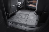 GM Accessories - GM Accessories 84375013 - Double Cab Second-Row Premium All-Weather Floor Liners in Black [2021+ Silverado]
