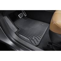 GM Accessories - GM Accessories 84148087 - Front-Row Premium All-Weather Floor Mats in Black with Chevrolet Script [2019+ Blazer]