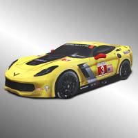 GM Accessories - GM Accessories 23481362 - Premium Indoor Car Cover with Fully Rendered Corvette C7.R [C7 Corvette]