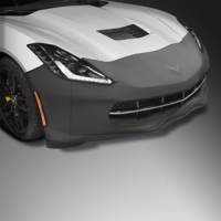 GM Accessories - GM Accessories 84092161 - Front End Cover in Black for Grand Sport and Stingray Models [C7 Corvette]