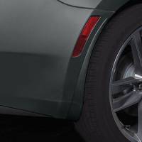 GM Accessories - GM Accessories 84289526 - Rear Molded Splash Guard Package in Shadow Gray Metallic [2019-23 Camaro]