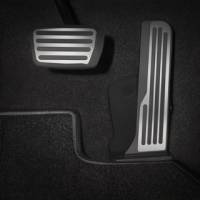 GM Accessories - GM Accessories 85531355 - Automatic Transmission Pedal Cover Package in Stainless Steel and Black [2019-24 Camaro]