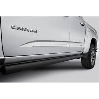 GM Accessories - GM Accessories 84245937 - Crew Cab Door Moldings in Chrome [2017-2020 Colorado/Canyon]