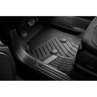 GM Accessories - GM Accessories 84708369 - First-Row Premium All-Weather Floor Liners In Jet Black With Bowtie Logo [2018-2022 Colorado]