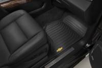 GM Accessories - GM Accessories 23452760 - Front All-Weather Floor Mats In Jet Black With Bowtie Logo