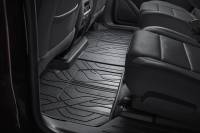GM Accessories - GM Accessories 84206854 - Second-Row Interlocking Floor Liner in Jet Black (Second-Row Captains Chairs) [2018-2020 Traverse]