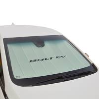 GM Accessories - GM Accessories 42492082 - Front Sunshade Package in Gray with Bolt Script [Bolt EV]