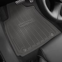 GM Accessories - GM Accessories 23238785 - Front and Rear Premium All-Weather Floor Mats in Dark Titanium with Impala Logo [2014-2020 Impala]