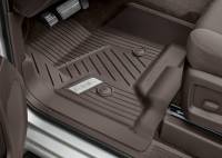 GM Accessories - GM Accessories 84185475 - First-Row Premium All-Weather Floor Liners In Cocoa With GMC Logo (For Models With Center Console)