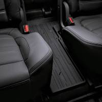 GM Accessories - GM Accessories 23356370 - Third-Row Premium All-Weather Floor Liner In Jet Black (For Models With Second-Row Captain's Chairs)