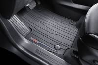 GM Accessories - GM Accessories 23323102 - First-Row Premium All-Weather Floor Mats In Jet Black With GMC Logo [2022+ Terrain]