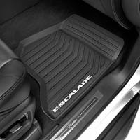 GM Accessories - GM Accessories 23452752 - Front All-Weather Floor Mats In Jet Black With Escalade Logo