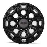 GM Accessories - GM Accessories 84745541 - 20x8.5-Inch Aluminum Multi-Spoke Wheel in High Gloss Black [2020+ Silverado HD]