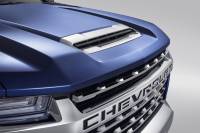 GM Accessories - GM Accessories 84528765 - Hood Induction Assembly in Chrome [2020+ Silverado HD]