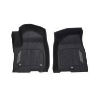 GM Accessories - GM Accessories 84646685 - First-Row Premium All-Weather Floor Liners in Jet Black with Chevrolet Script [2021+ Suburban/Tahoe]