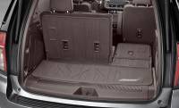 GM Accessories - GM Accessories 85539119 - Integrated Cargo Liner in Very Dark Atmosphere with Chevrolet Script [2021+ Tahoe]