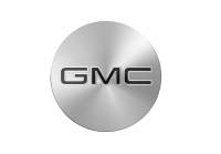 GM Accessories - GM Accessories 84388506 - Center Cap in Brushed Aluminum with Black GMC Logo