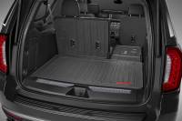 GM Accessories - GM Accessories 85539136 - Integrated Cargo Liner in Jet Black with GMC Logo [2021+ Yukon XL]