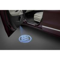 GM Accessories - GM Accessories 84511732 - Outside Rearview Mirror Puddle Light Kit with Buick Logo Projection [2021+ Enclave]
