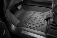 GM Accessories - GM Accessories 84646699 - First Row Premium All Weather Floor Liners in Jet Black with GMC Logo [2021+ Yukon]