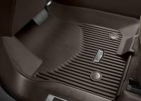 GM Accessories - GM Accessories 84999864 - First Row Premium All Weather Floor Liners in Very Dark Atmosphere with Cadillac Logo [2021+ Escalade]