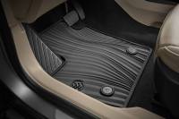 GM Accessories - GM Accessories 84734228 - First-Row Premium All-Weather Floor Mats in Ebony with Buick Logo [2021+ Envision]