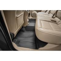 GM Accessories - GM Accessories 84734210 - Second-Row Interlocking Premium All-Weather Floor Liners in Ebony [2021+ Envision]