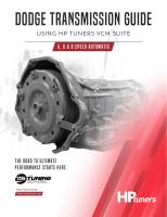 The Tuning School - The Tuning School 4248 - Dodge Transmission Guide Using HP Tuners VCM Suite 5, 6, & 8 Speed Automatic