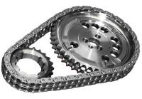 Rollmaster - Rollmaster CS1195 - Double Roller LS2 - 3 Bolt 4X Cam Reluctor Timing Chain Set - Red Series