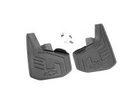 GM Accessories - GM Accessories 84944123 - Front Flat Splash Guards in Black with Bowtie Logo [2023+ Colorado]