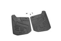 GM Accessories - GM Accessories 84944127 - Rear Flat Splash Guards in Black with Bowtie Logo [2023+ Colorado]