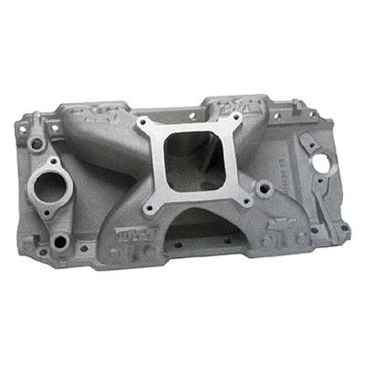 Chevrolet Performance - Chevrolet Performance 88961161 - Intake Manifold ZZ572/620 Engine, square bore, Holley Carburetors