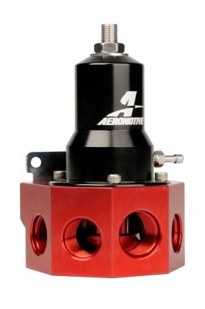 Aeromotive Fuel System - Aeromotive Fuel System 13133 - Regulator, 30 -120 psi, .500 Valve, 4x AN -08 & AN -10 inlets, AN -10 Bypass