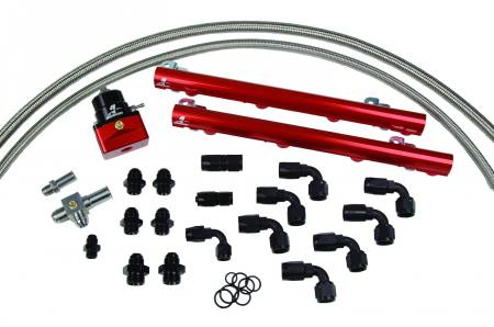 Aeromotive Fuel System - Aeromotive Fuel System 14125 - 1996 thru 1998 1/2 Ford SOHC 4.6 Liter Fuel Rail System